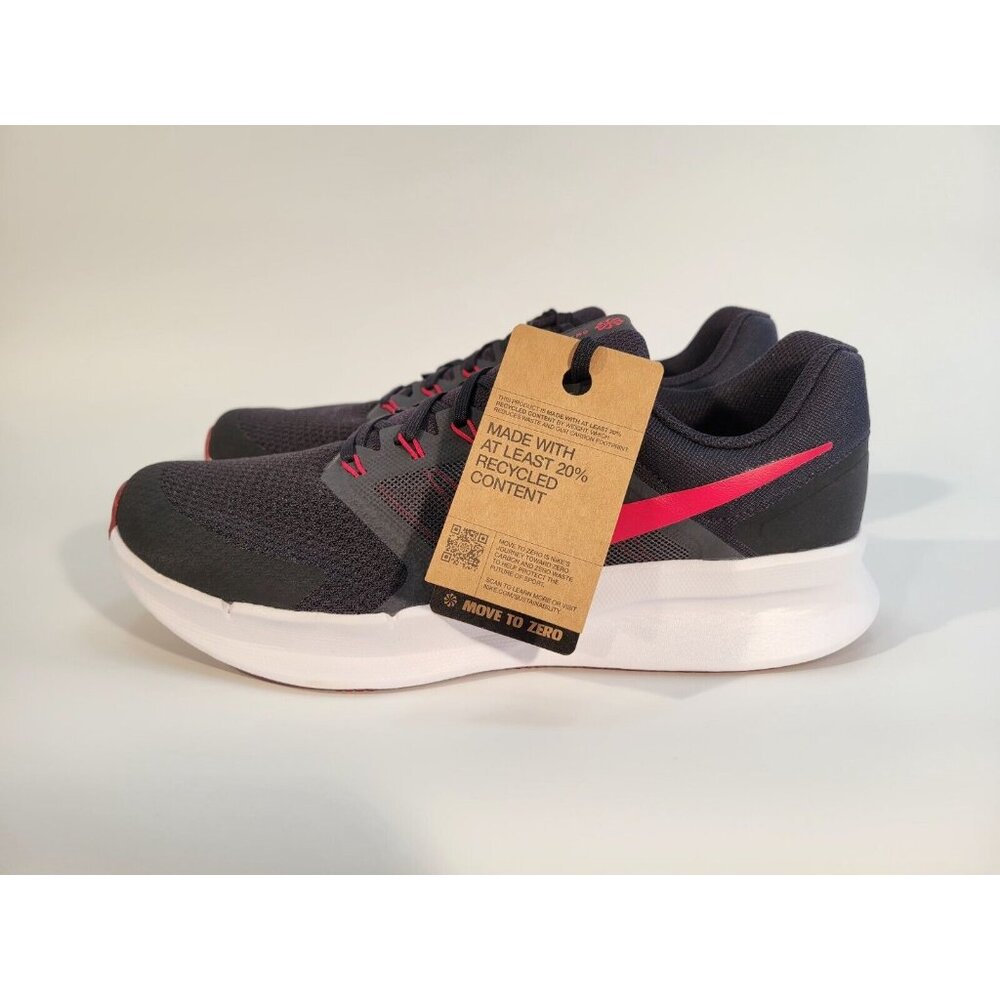 Nike Run Swift 3 Black University Red White Shoes Sneakers Mens 12 DR2695-001 - Picture 8 of 10